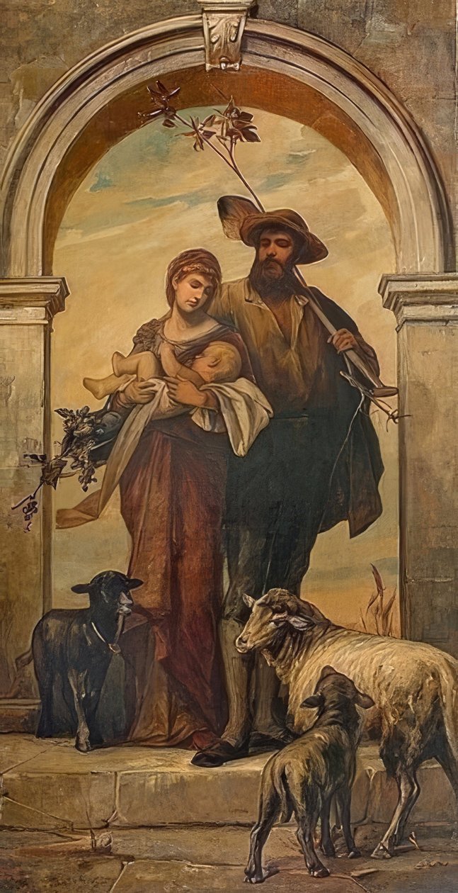 Şarapçılık ailesi. 1894 by Arthur Fitger