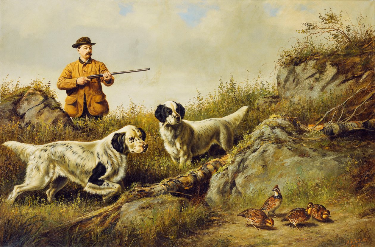 Amos F. Adams Goose Over Goose Close End Shon, Count Closing, 16 by Arthur Fitzwilliam Tait