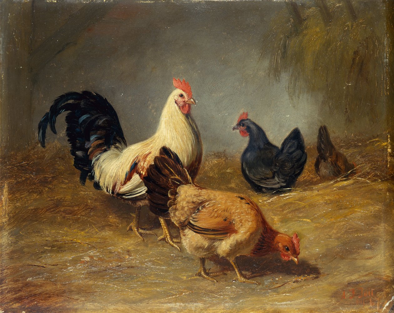 Kümes Hayvanları Besleme by Arthur Fitzwilliam Tait