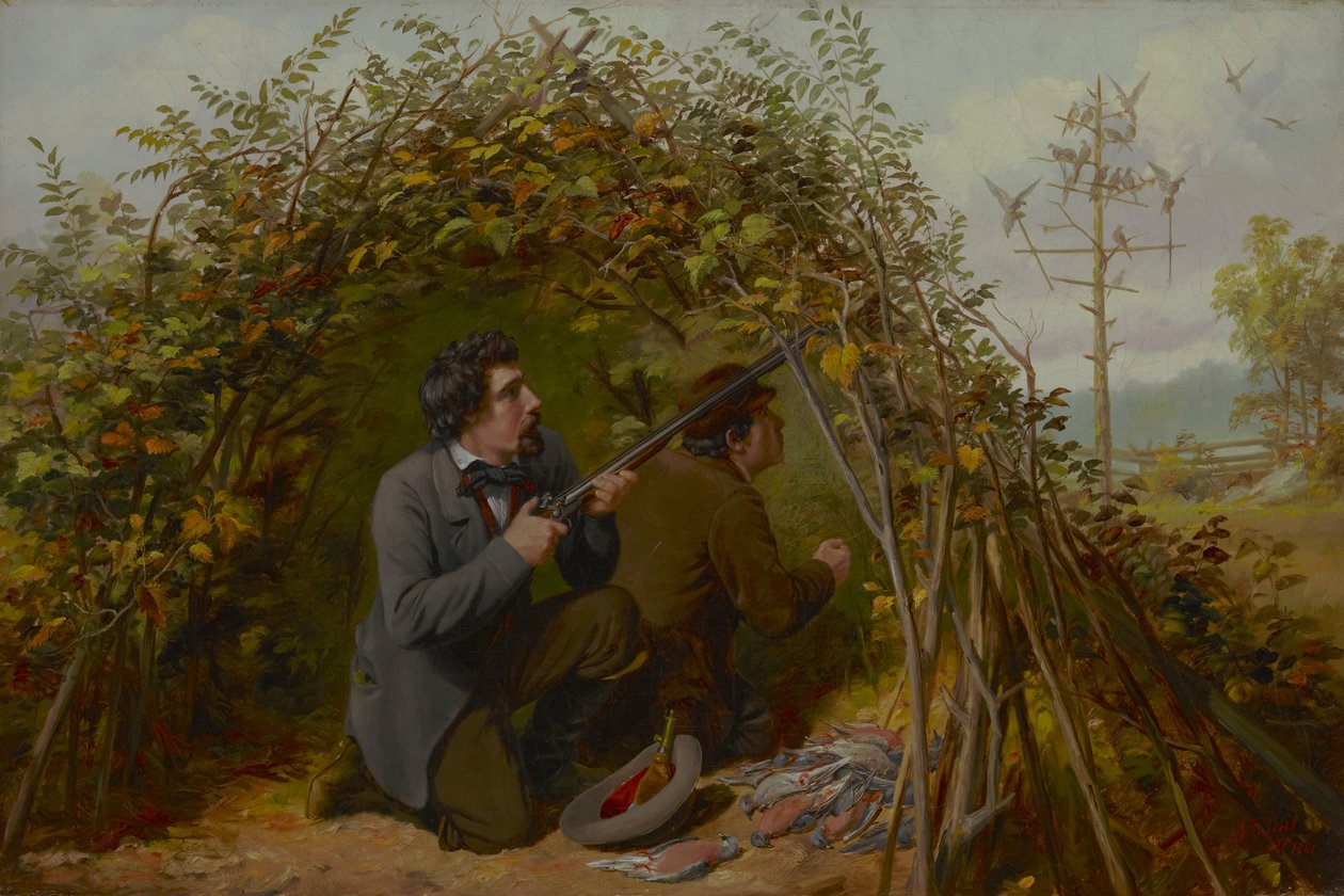 Pusudan Ateş Etmek by Arthur Fitzwilliam Tait