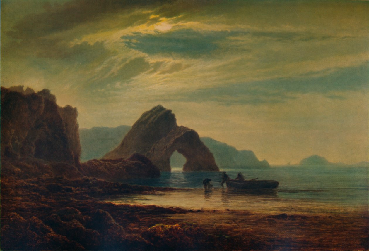 Gilters Point, Tenby, Ay Işığı, 1872-1874, 1935 by Arthur Gilbert