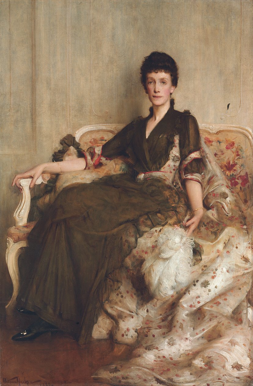 Bayan R.E. Hoare, 1889 by Arthur Hacker