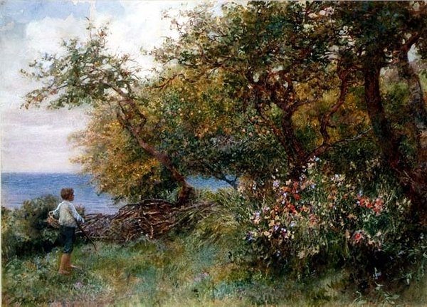 Bir Meyve Bahçesi by Arthur Hopkins