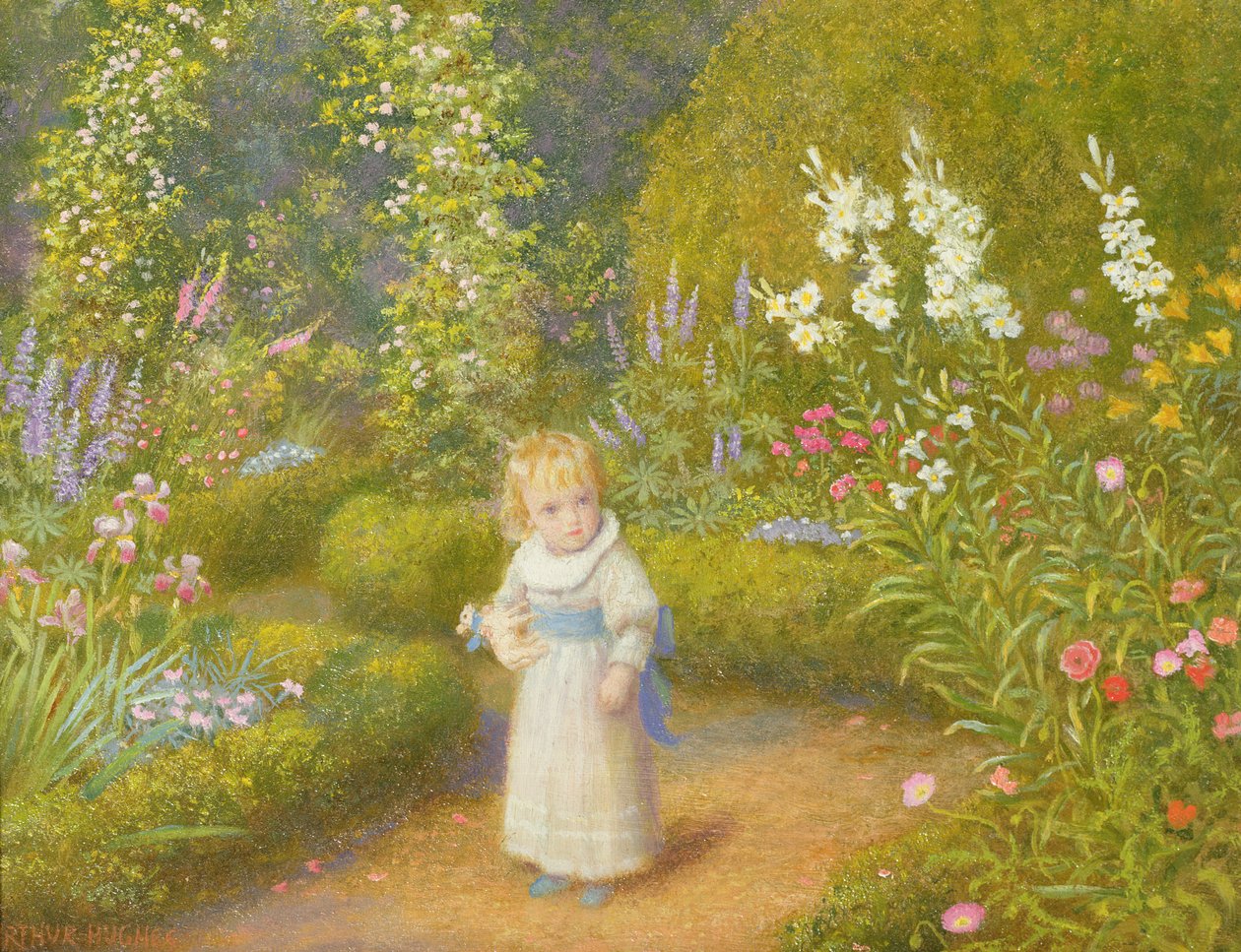 Alice Harikalar Diyarında by Arthur Hughes