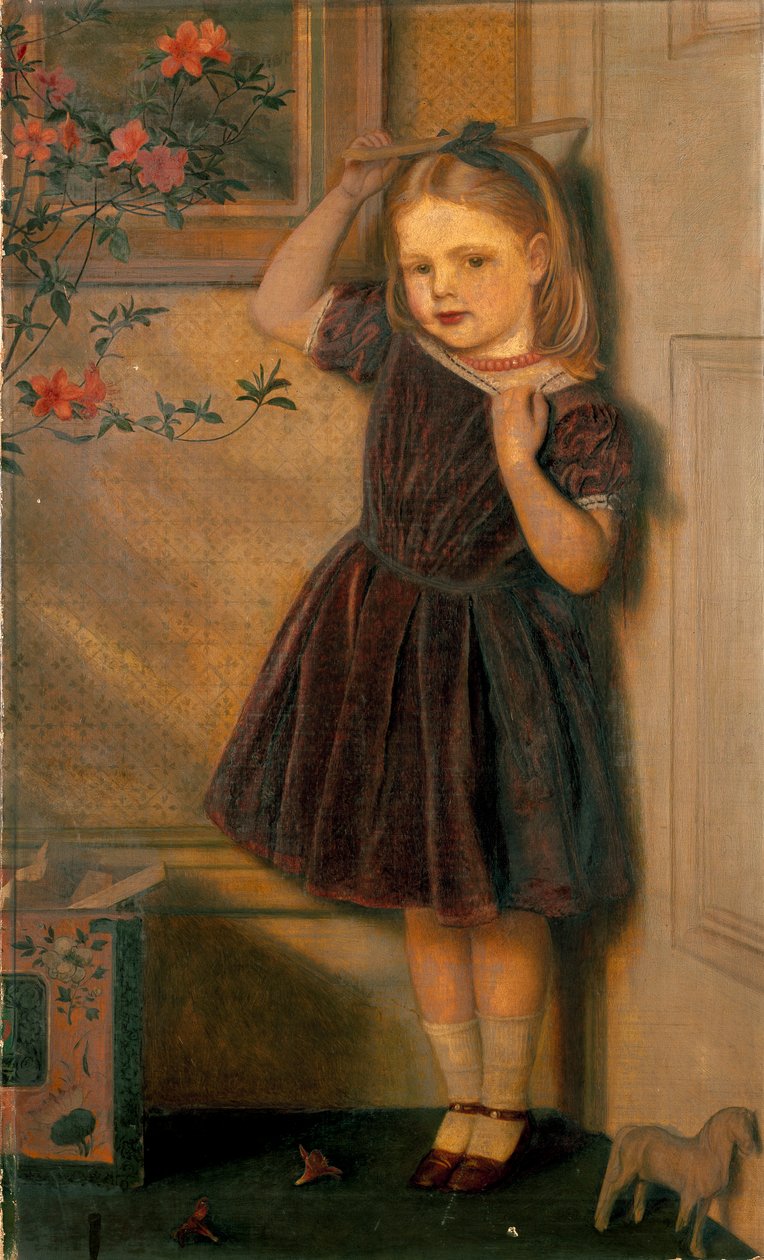 Üç yaşındaki Cecily Ursula, 1867