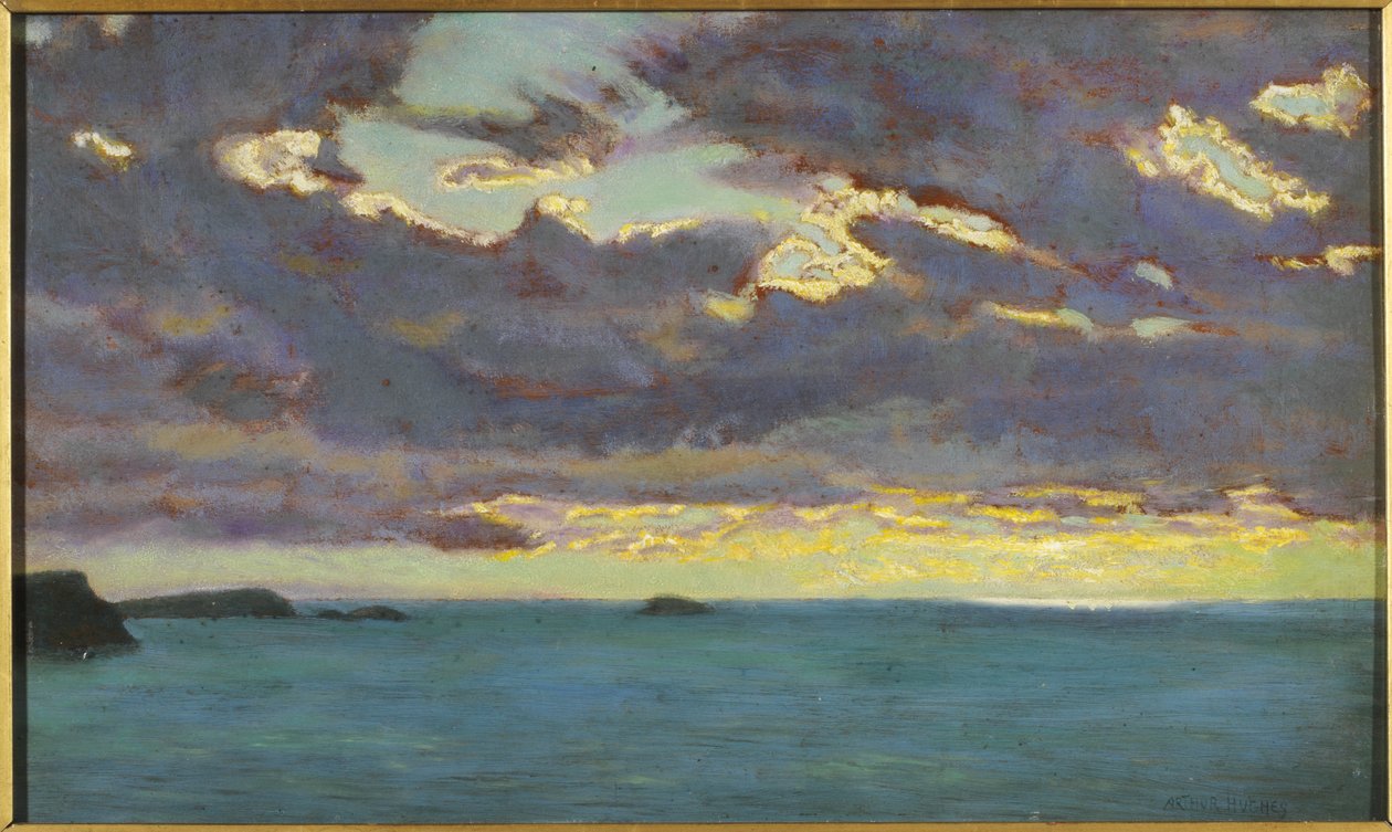 Pentire Noktasından by Arthur Hughes