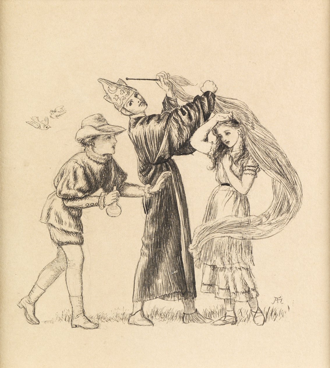 Yakışıklı, Yakışıklı Gibidir, 1871 by Arthur Hughes