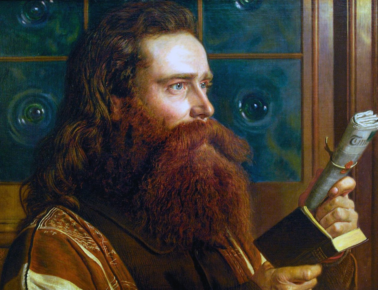 Henry Wentworth Keşiş, 1858 by Arthur Hughes