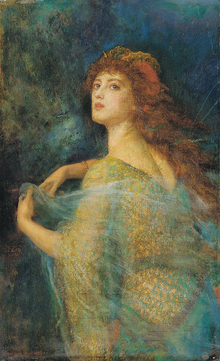Büyücü by Arthur Hughes