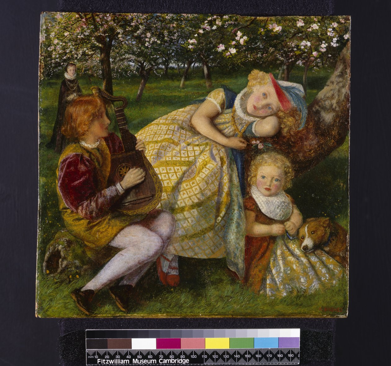 Kings Orchard, 1858 dolayları by Arthur Hughes