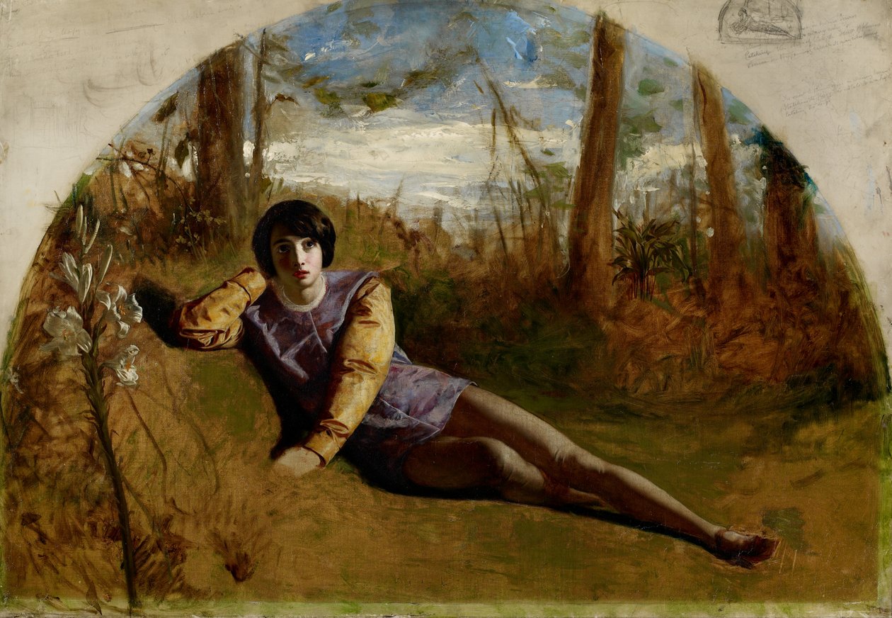 Genç Şair, 1849 by Arthur Hughes