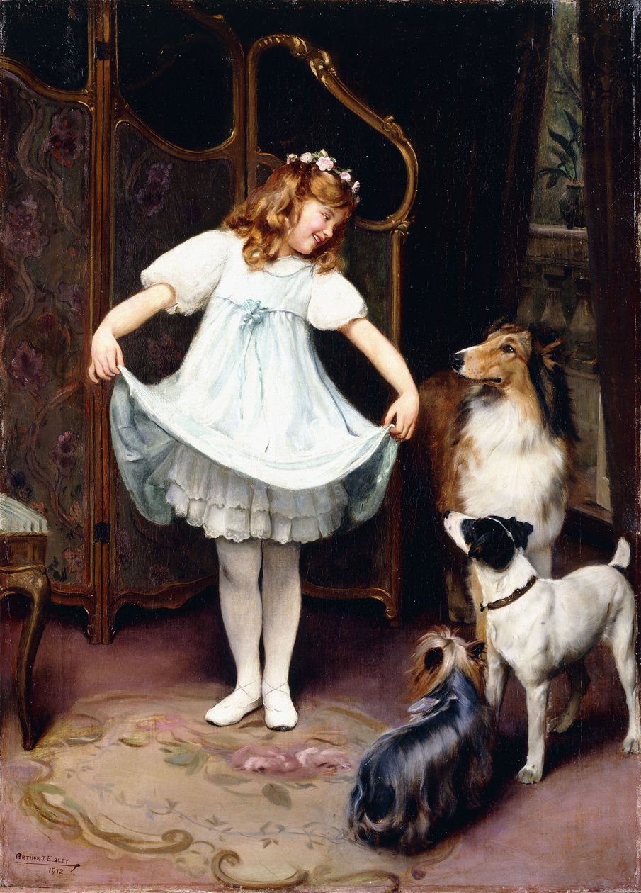 Yeni Elbise by Arthur John Elsley
