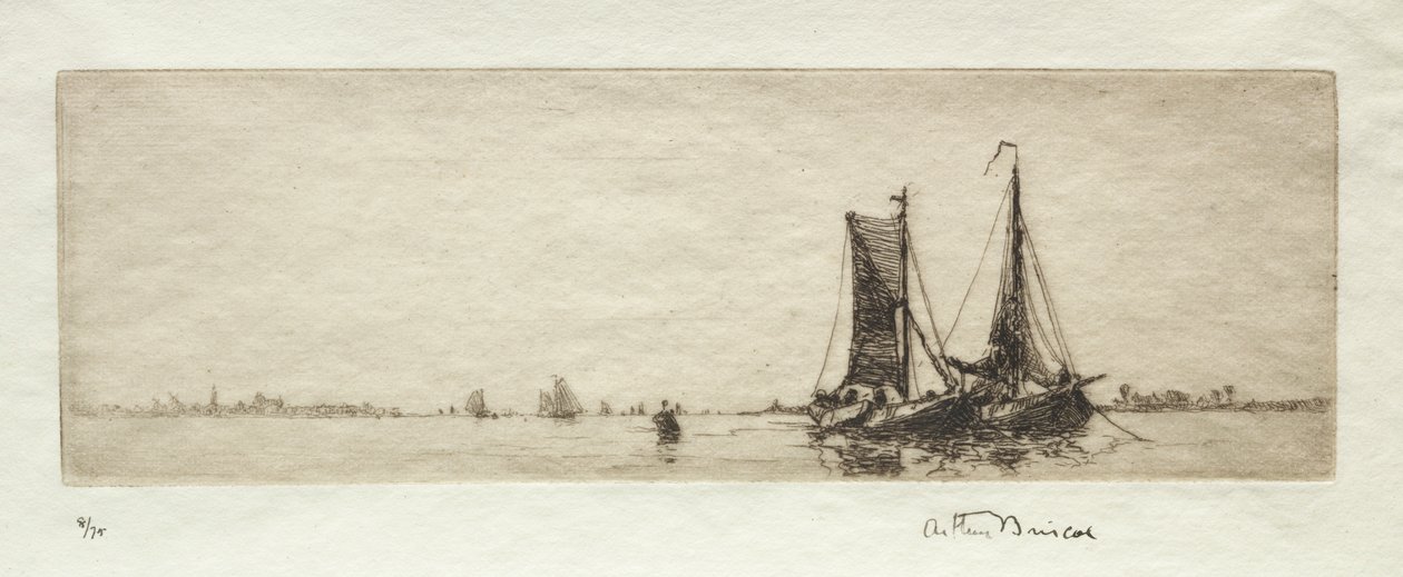 Kum Deresi, Veere by Arthur John Trevor Briscoe