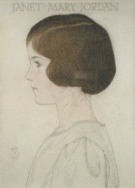 Janet Mary Ürdün by Arthur Joseph Gaskin