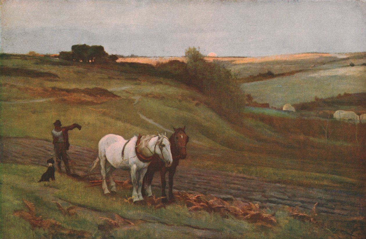 Günün Kapanışında, 19. yüzyılın sonu - 20. yüzyılın başı, c1930. by Arthur Lemon