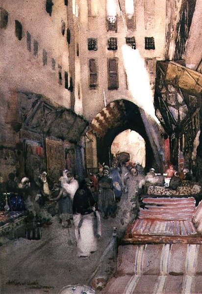 Türk Çarşısı by Arthur Melville