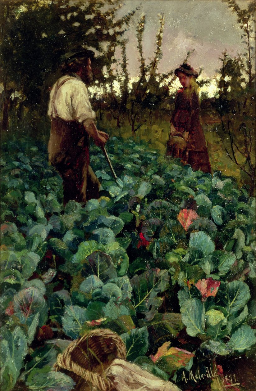 Lahana Bahçesi by Arthur Melville