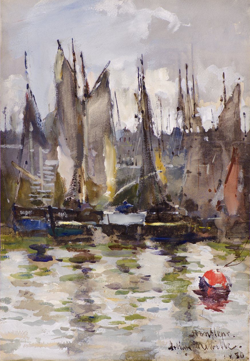 Honfleur Limanı by Arthur Melville
