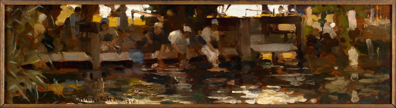 Yıkayıcılar, 1880 by Arthur Melville