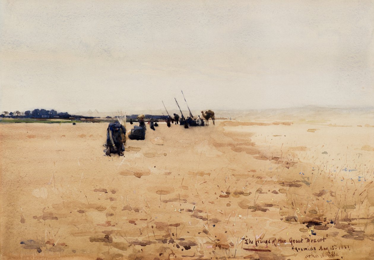 Büyük Çölün Saçakları by Arthur Melville