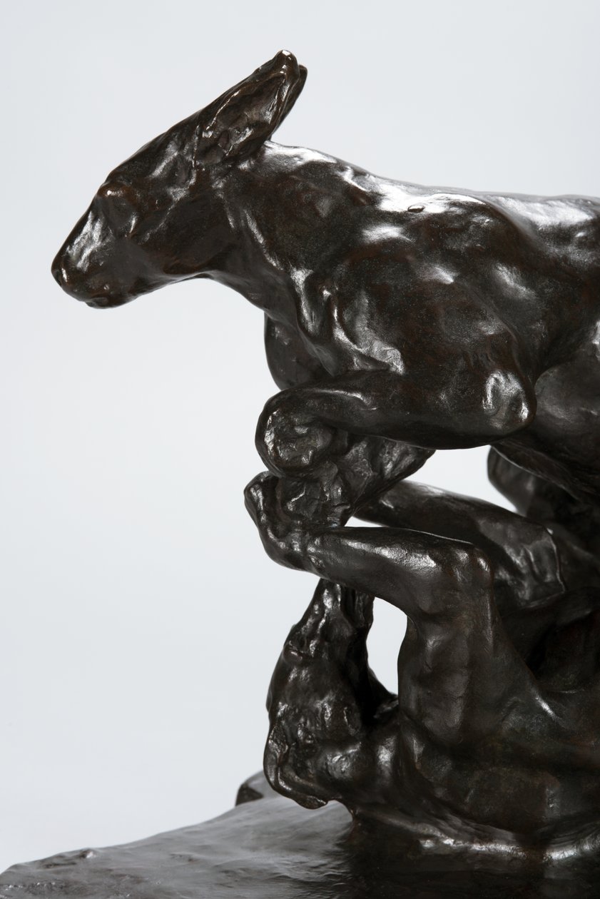 kanguru ve köpek by Arthur Putnam