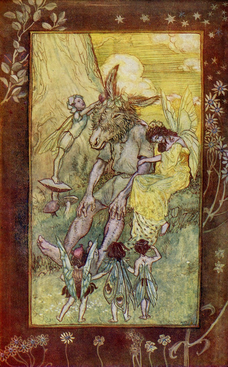 Bir Yaz Gecesi Rüyası, William Shakespeare by Arthur Rackham