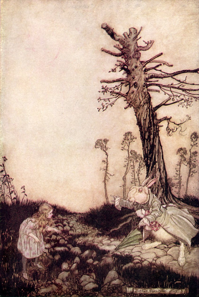 Alice Harikalar Diyarında Maceraları, Lewis Carroll by Arthur Rackham