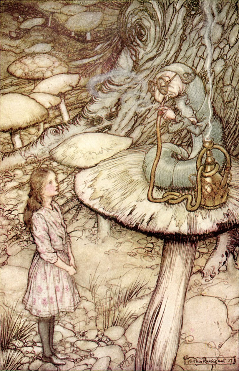 Alice Harikalar Diyarında Maceraları, Lewis Carroll by Arthur Rackham