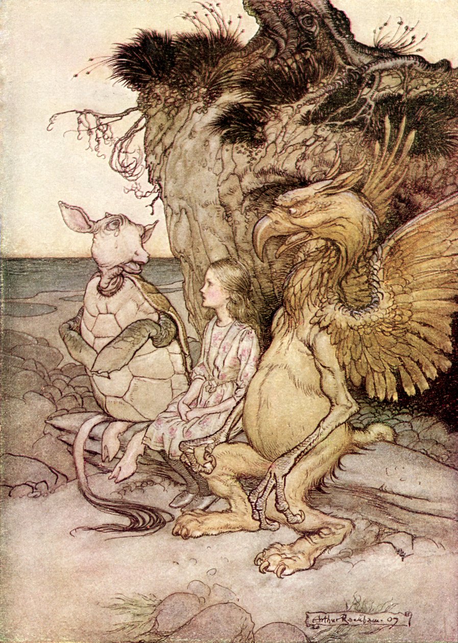 Alice Harikalar Diyarında Maceraları, Lewis Carroll by Arthur Rackham