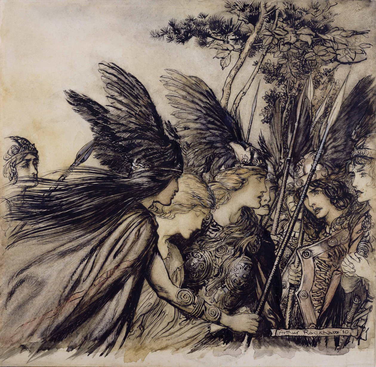Brunnhilde Valkyries