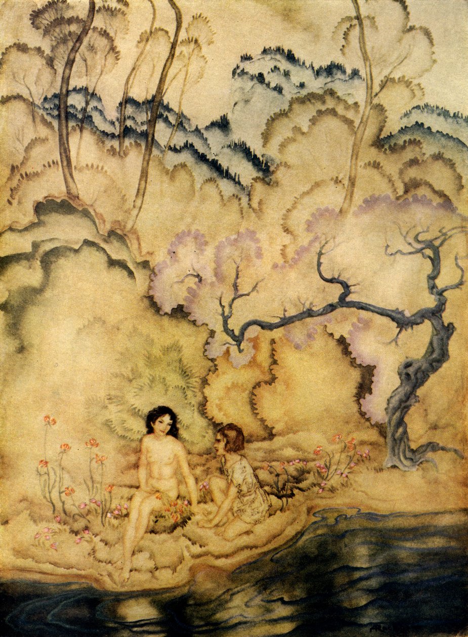 Edgar Allan Poe tarafından Eleonora by Arthur Rackham