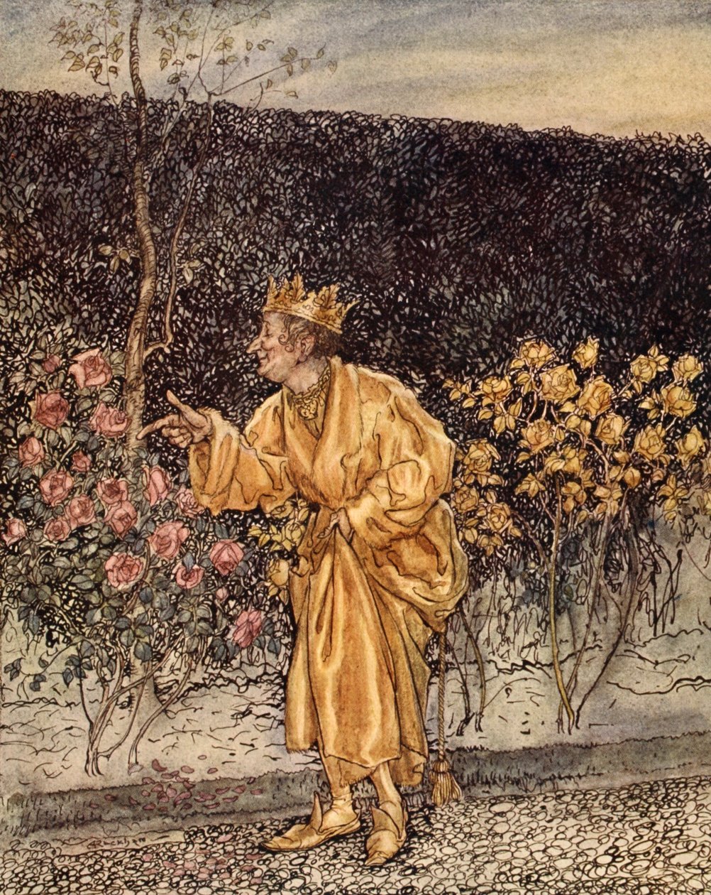 Her çiçek Altına dönüştü, Nathaniel Hawthorne