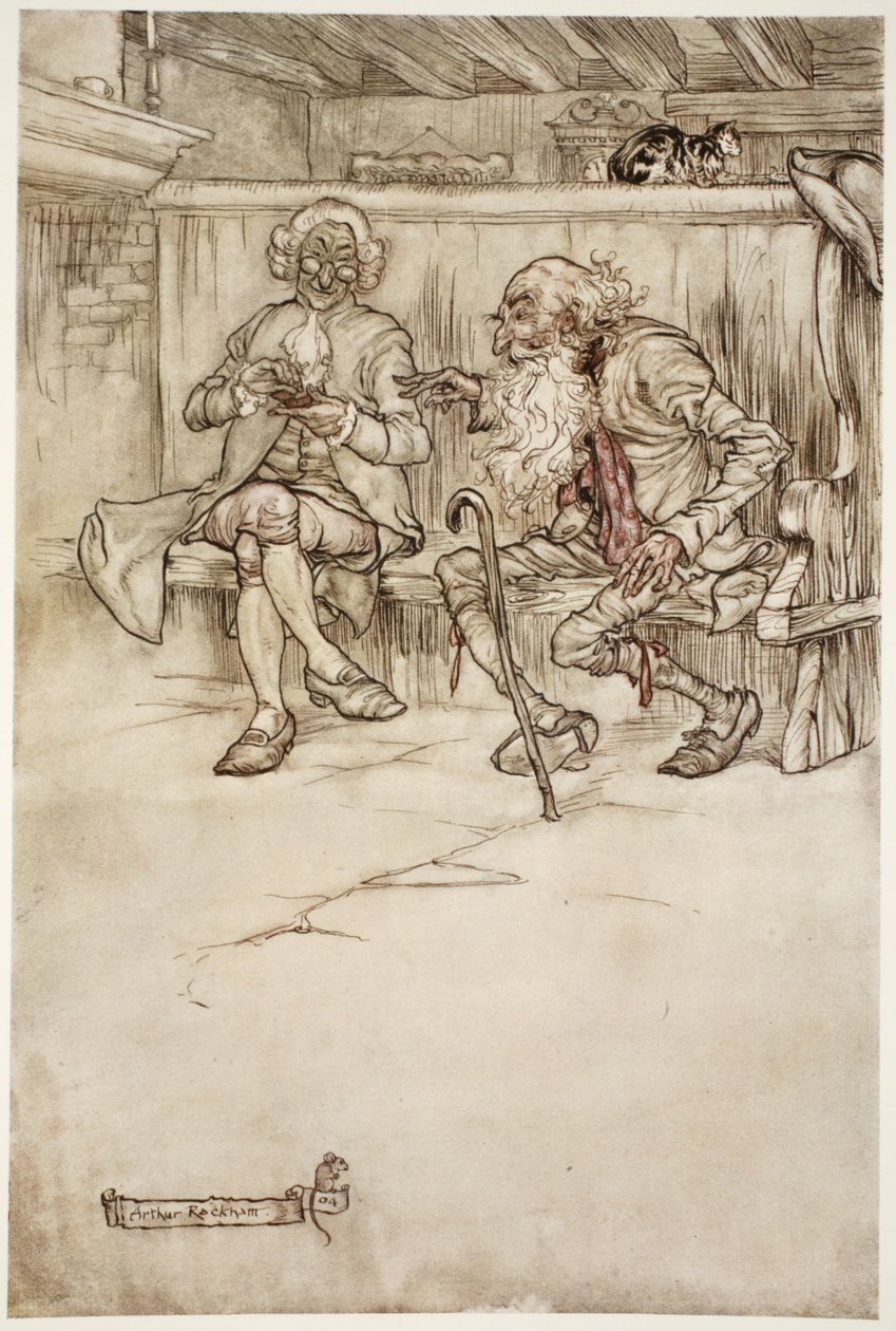 Rip Van Winkle, Washington Irving, pub