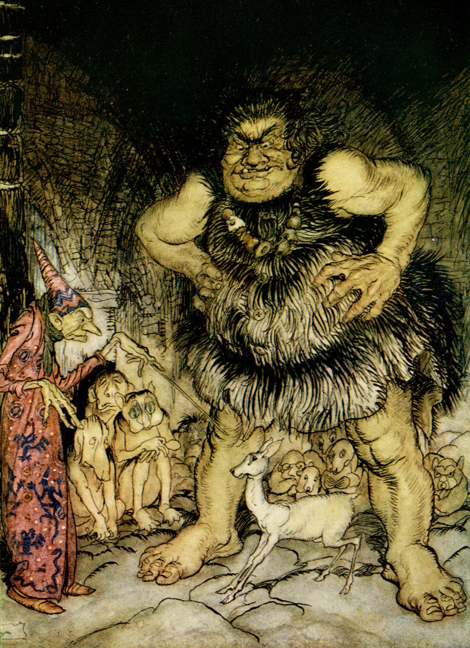 Jack dev katil by Arthur Rackham