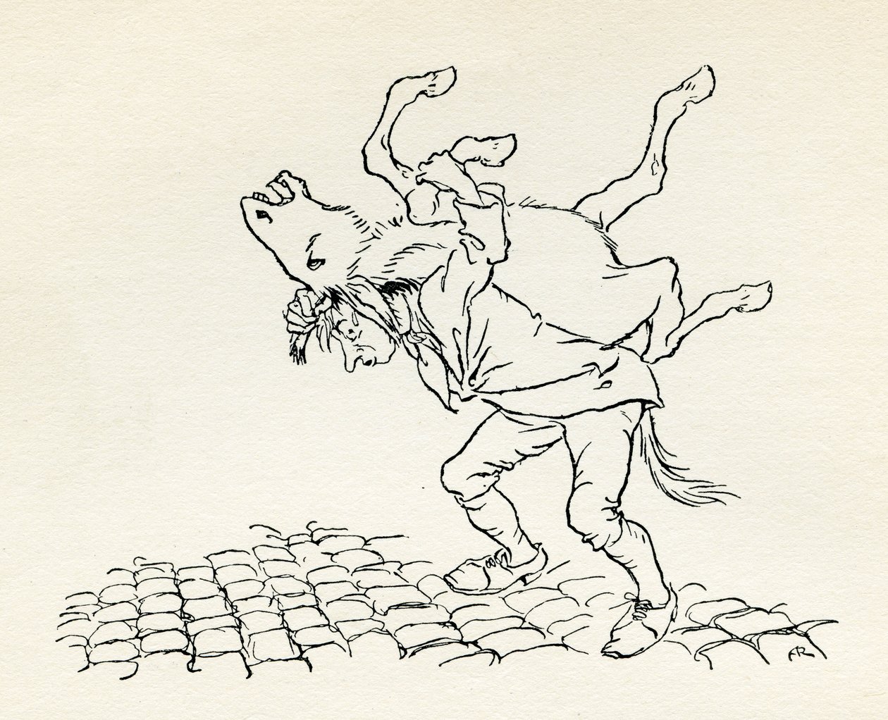 tembel Jack by Arthur Rackham