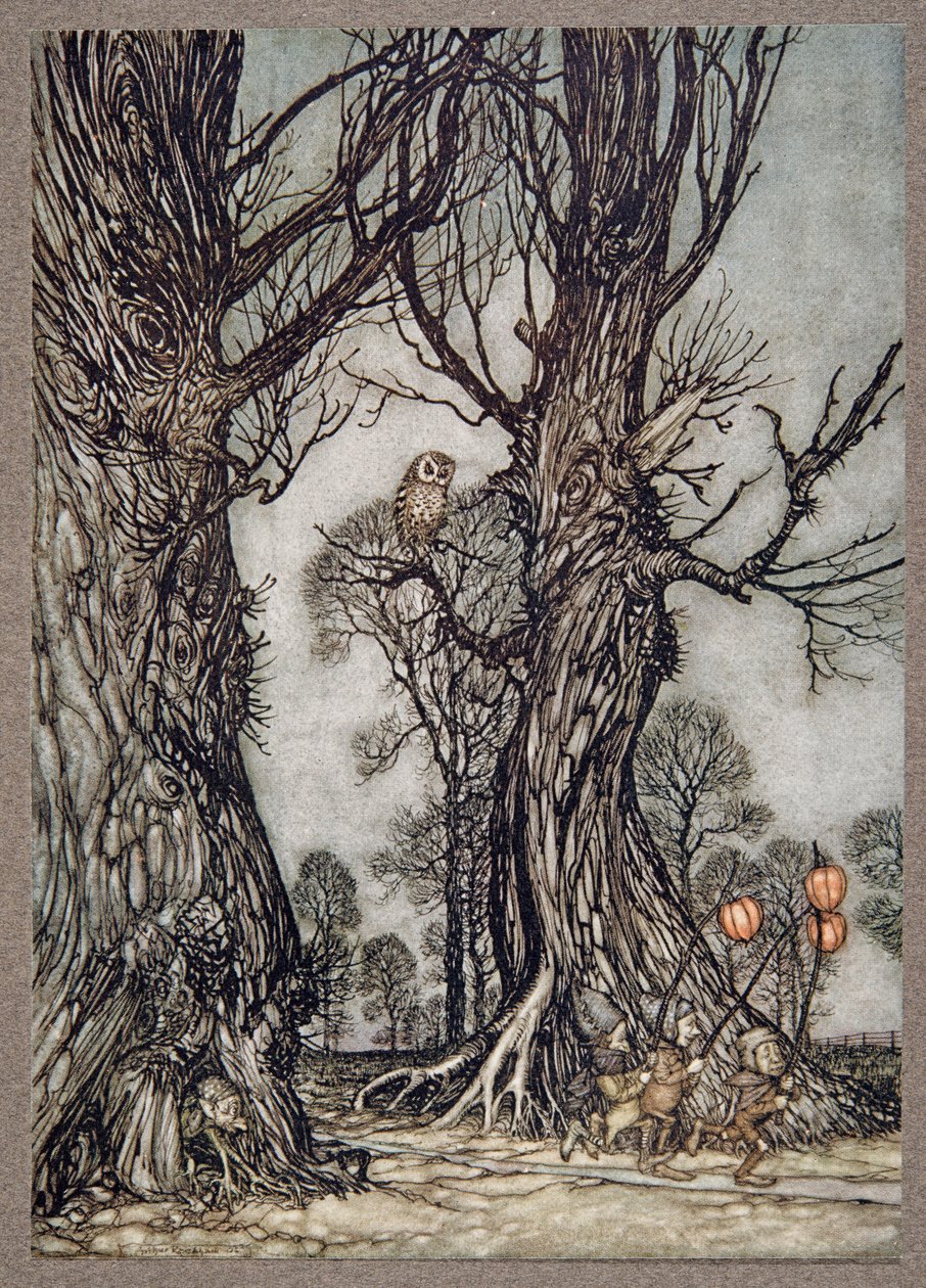 Önde koşan Linkmen, JM Barrie (1860 - 1937), pub tarafından Kensington Bahçeleri