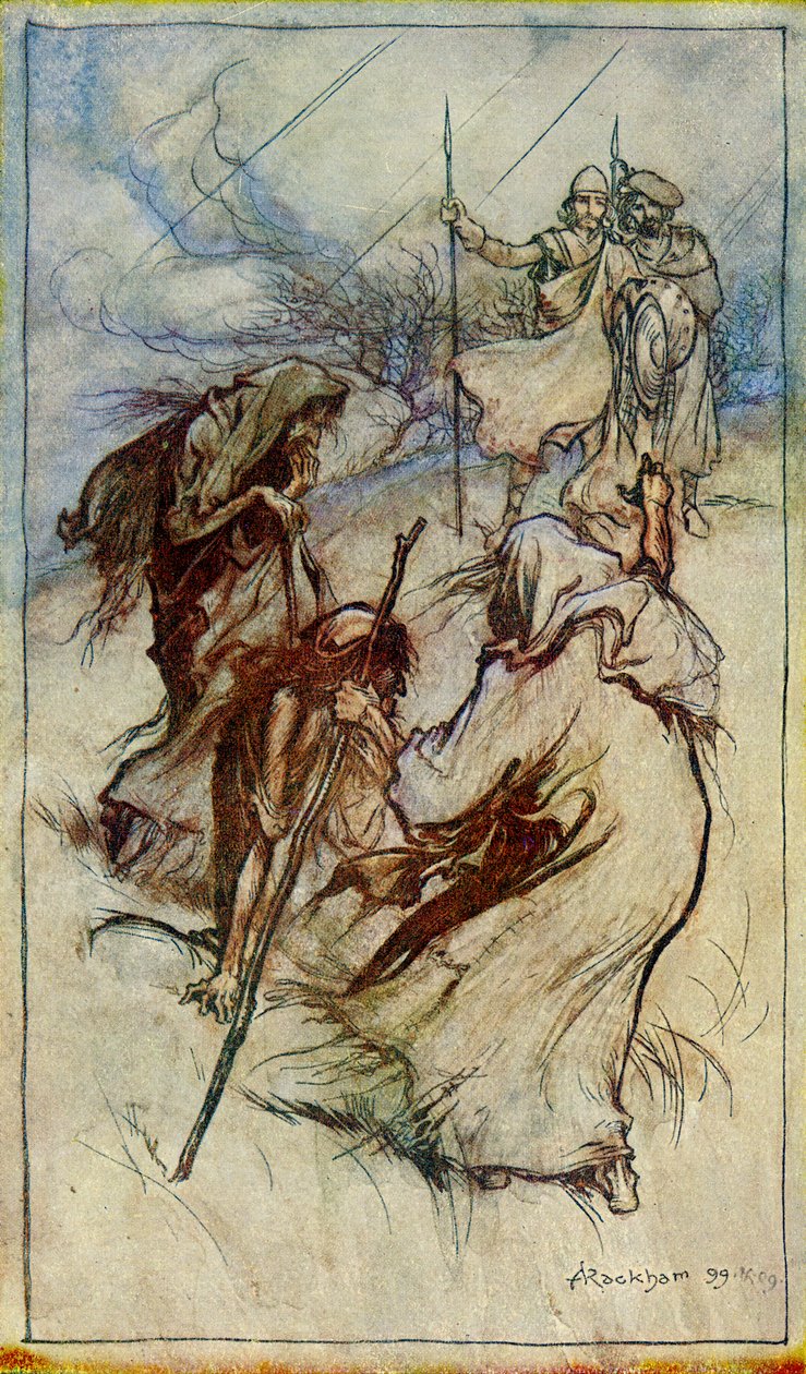 William Shakespeare tarafından Macbeth by Arthur Rackham