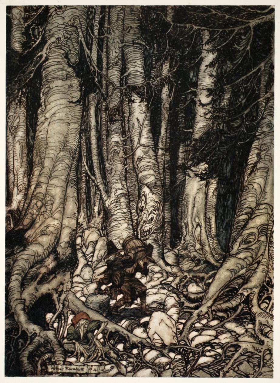Karşılıklı olarak birbirlerini rahatlatarak, Washington Irving, pub tarafından Rip Van Winkle