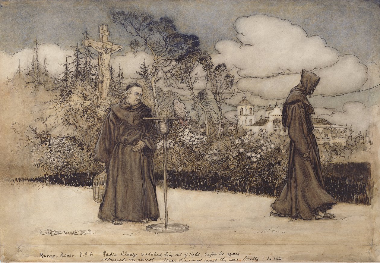 Padre Alonzo onu gözden uzakta izledi, Eleanor Gates