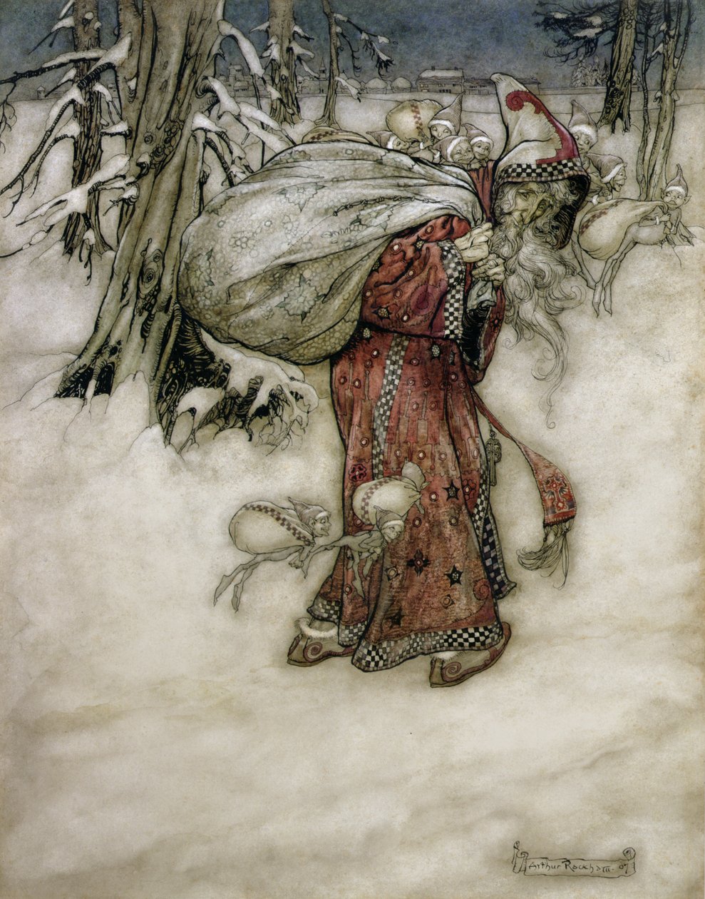 Noel Baba, Arthur Rackhams Book of Pictures
