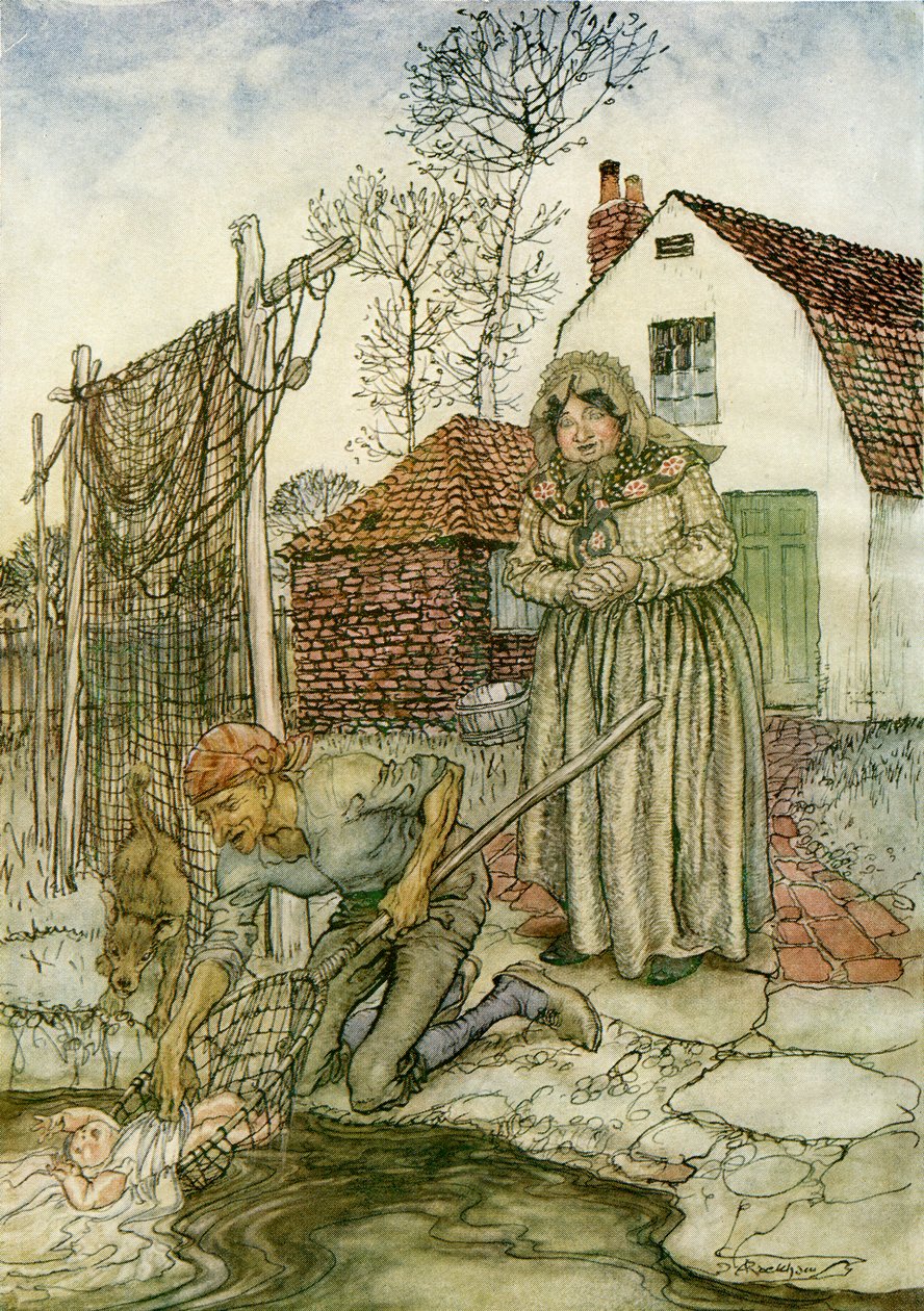 Balık ve Yüzük by Arthur Rackham