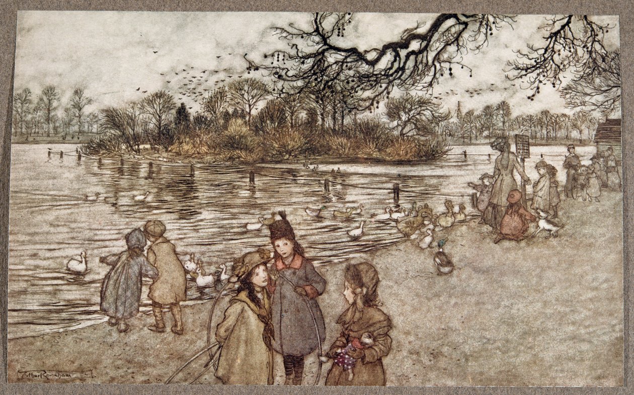 JM Barrie (1860 - 1937) tarafından Kensington Bahçeleri