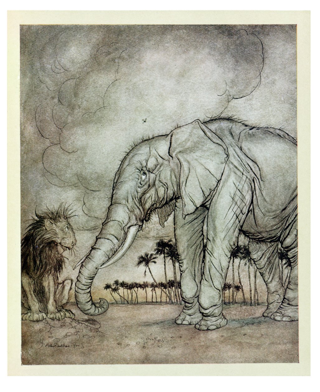 Aslan, Jüpiter ve Fil, 