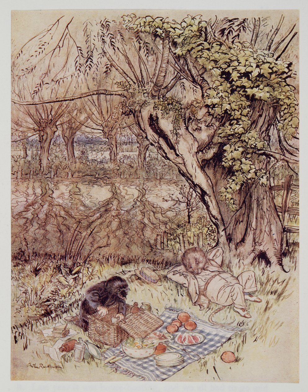 Köstebek, Kenneth Grahame (1859 - 1932), pub