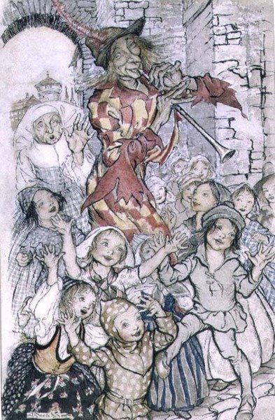The Pied Piper of Hamelin, Robert Browning (1812-89) pub