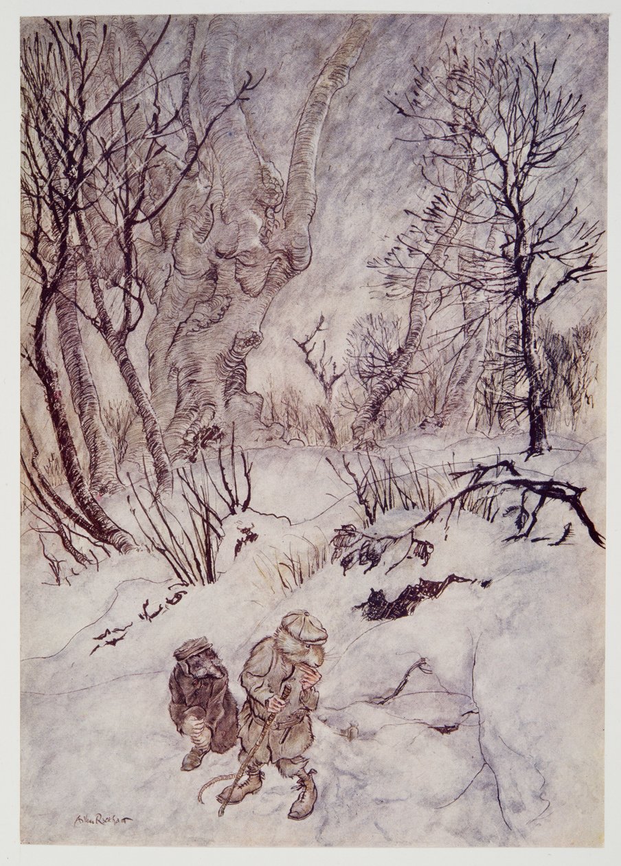 Sıçan bir süre düşündü ve onları çevreleyen tümsekleri ve yamaçları inceledi, Kenneth Grahame (1859 - 1932), pub