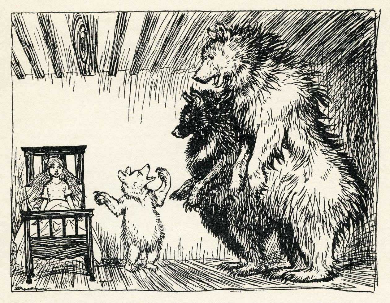Üç Ayı by Arthur Rackham