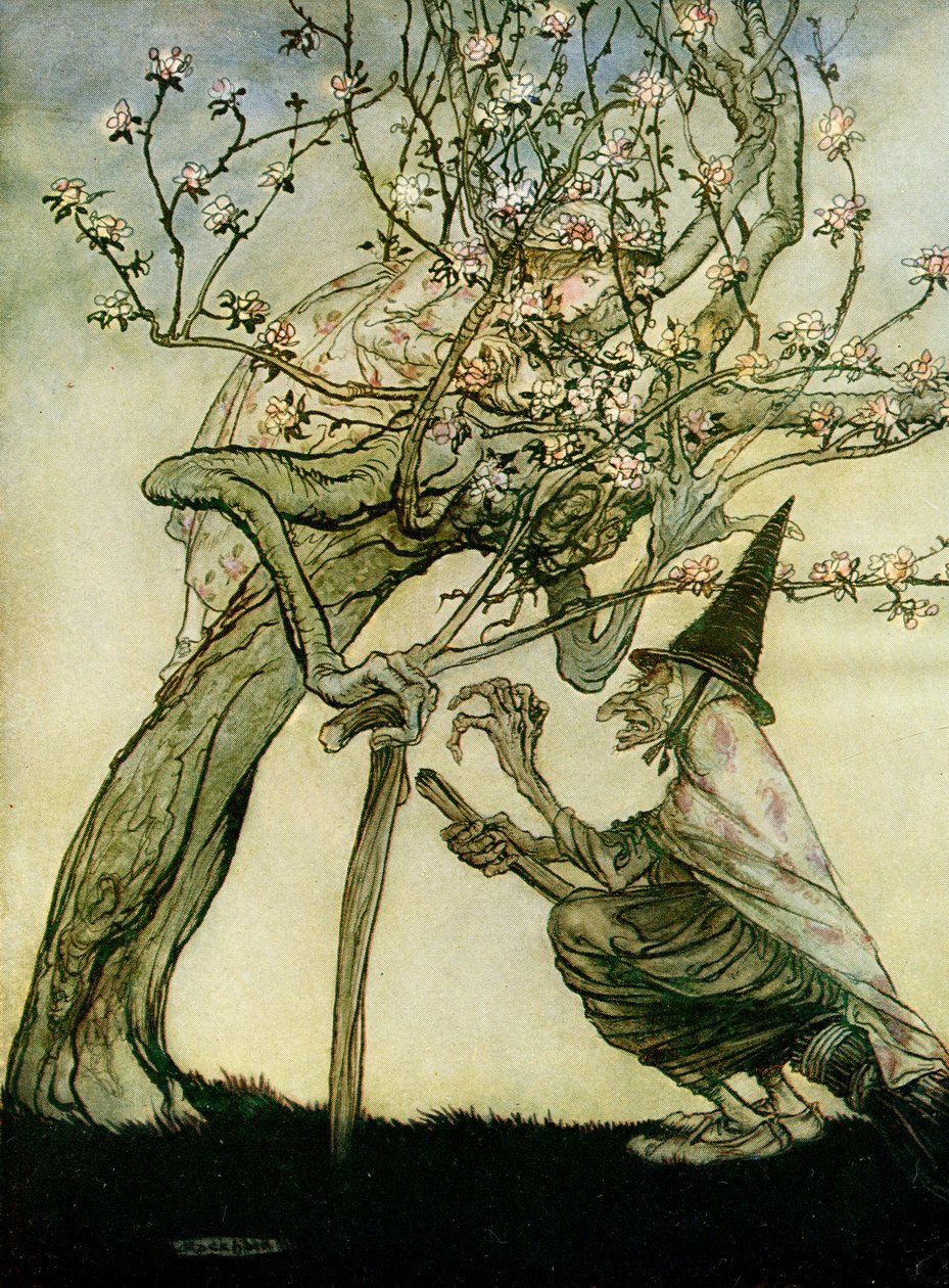 iki kız kardeş by Arthur Rackham