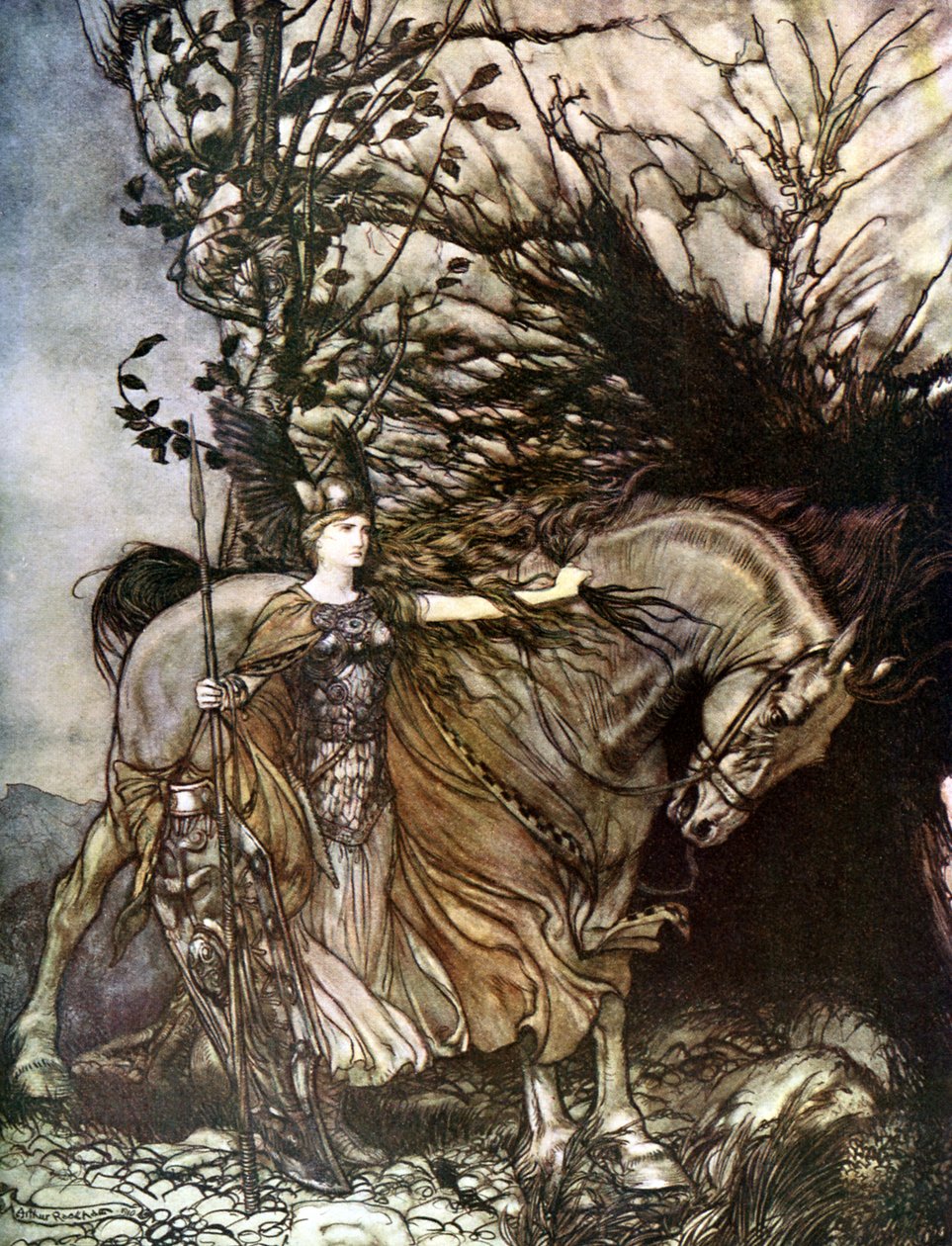 Valkyrie Valkyrie by Arthur Rackham