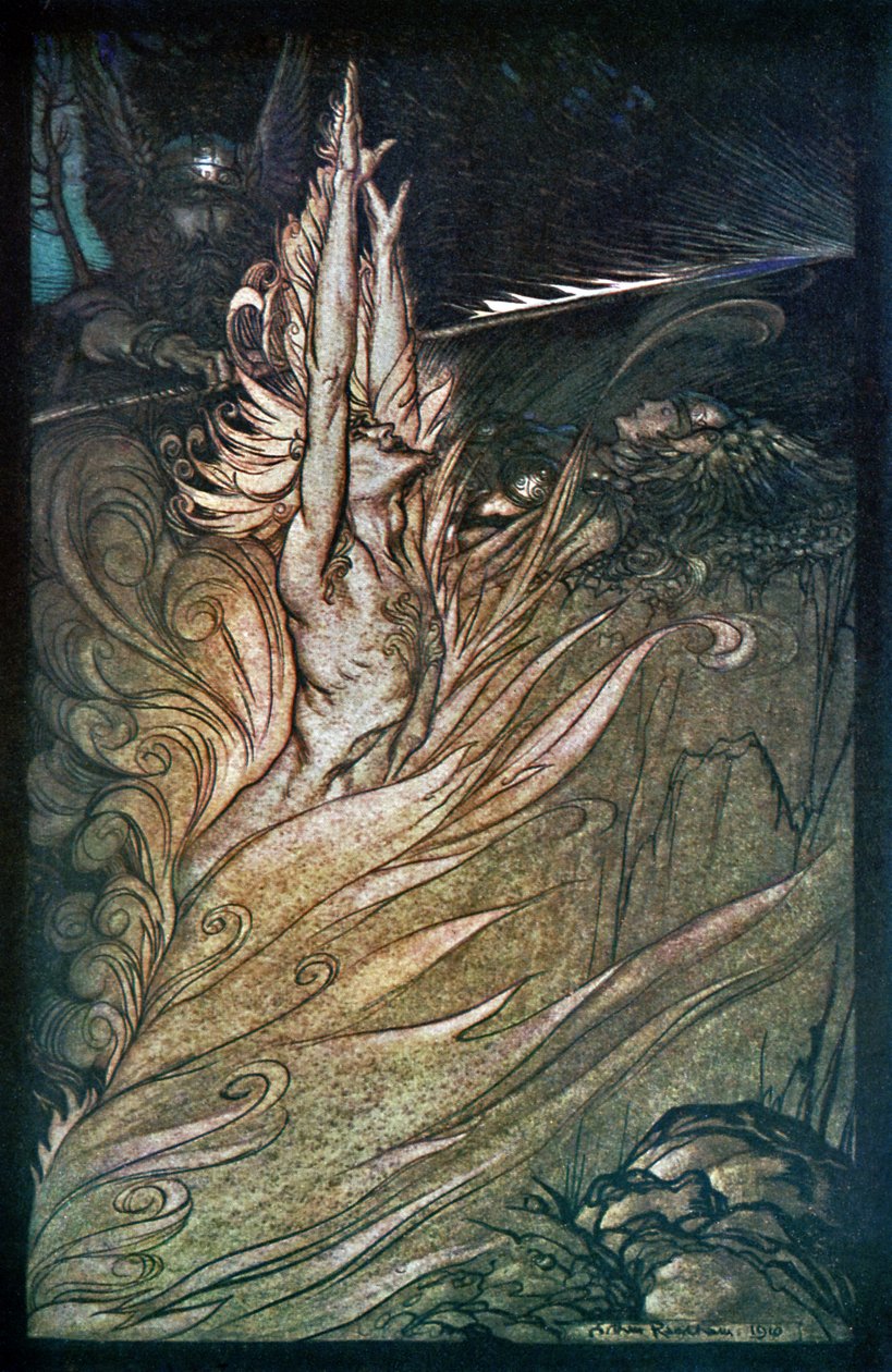Valkyrie Valkyrie by Arthur Rackham